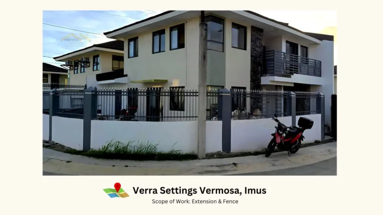 House extension in verra settings, vermosa