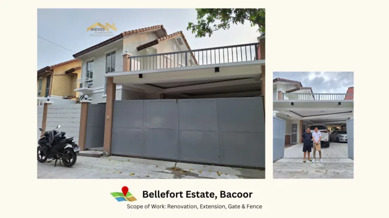 House extension and renovation in Bellefort estates